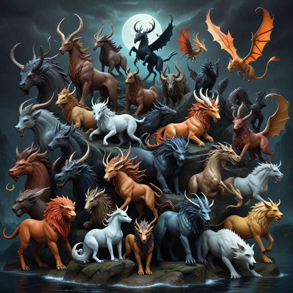 Monstrous Creatures of Myth and Legend