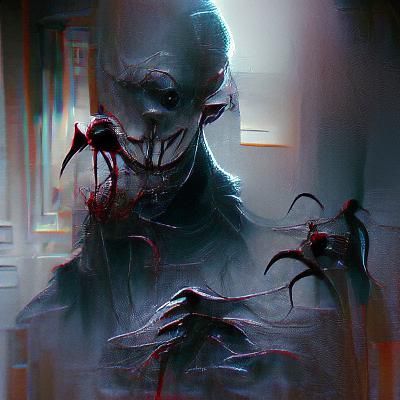 Sinister Questioner in Greg Rutkowski Style