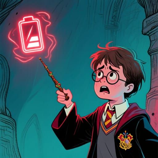 Harry Potter's Magic Wand Fails to Charge Device