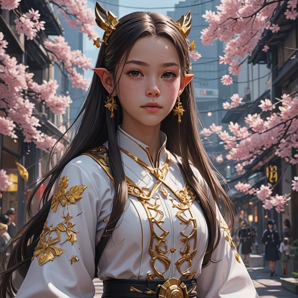 Olivia Rodrigo: 3D Anime Art Portrait