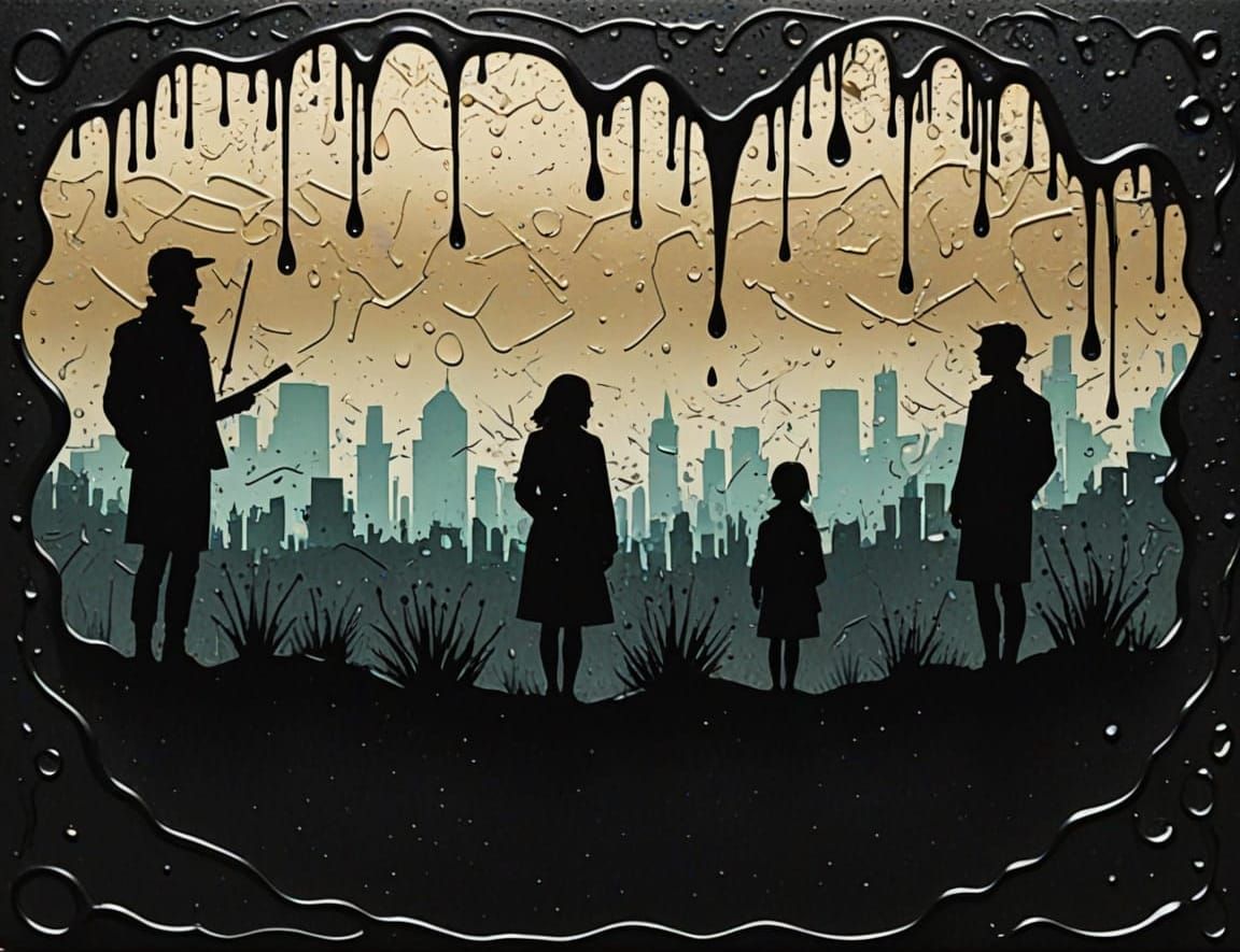 Liquified Embossing Liquified Silhouettes Liquified Tears