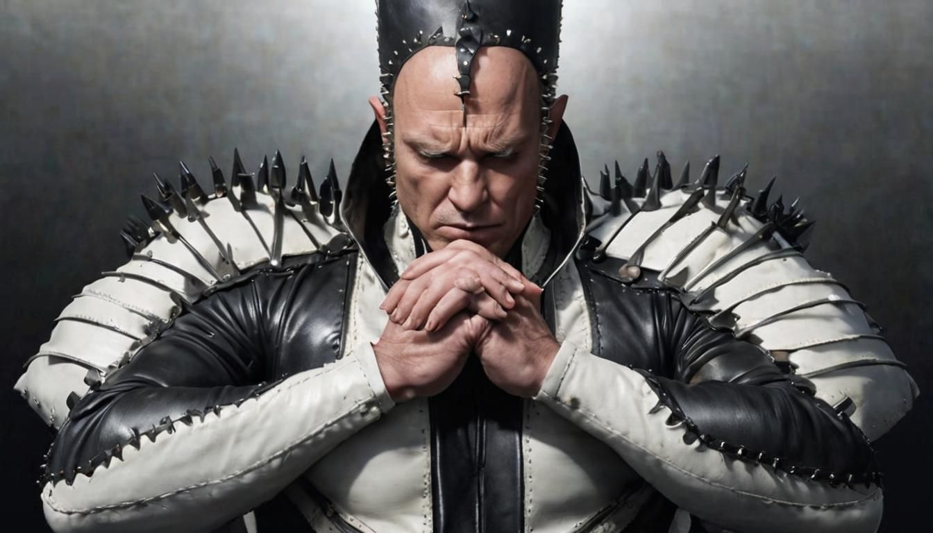 Dark Fantasy Pinhead and Bound Figure