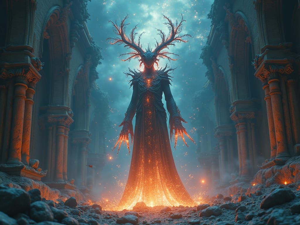 Ethereal Sacrifice in Dark Academia