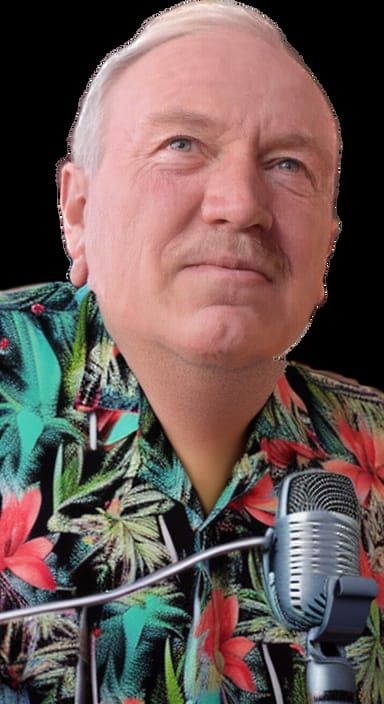 Hawaii Shirt Singer Portrait