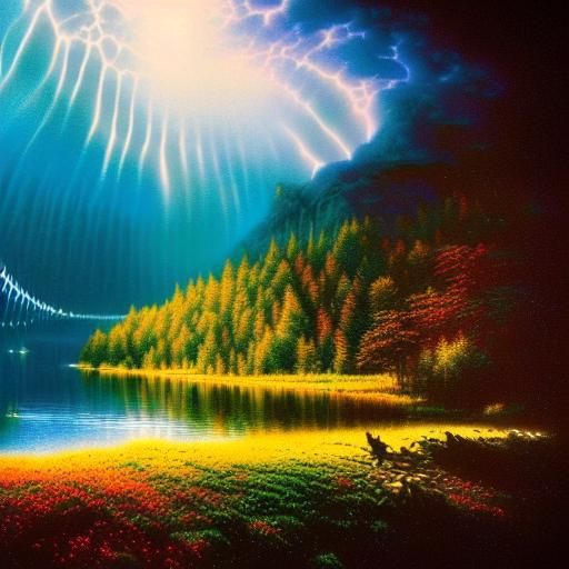 Loch Ness Monster in Aetherpunk Style