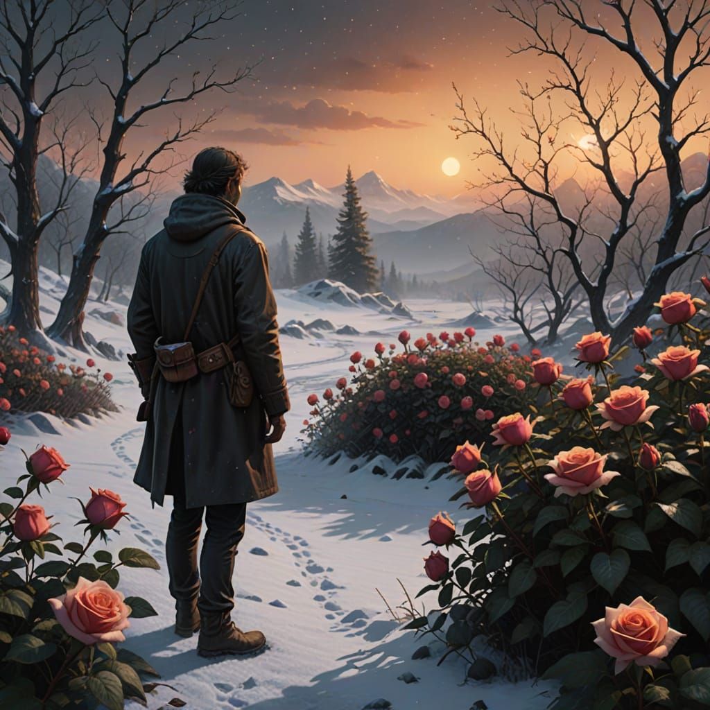 stop and smell the roses even in winter