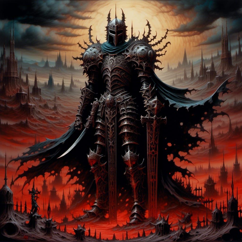 Ascarn the Charred, Black Knight