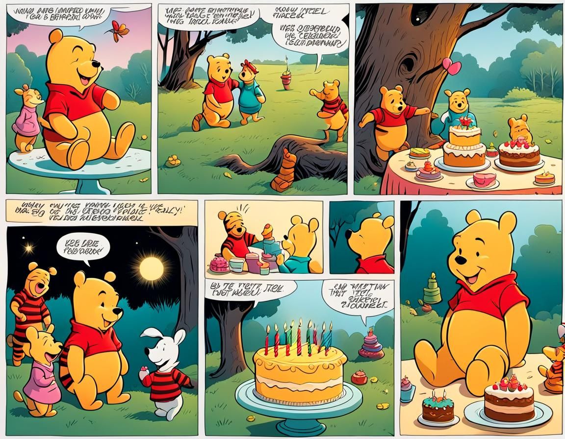 Winnie the Pooh's Birthday: A Disney Comic