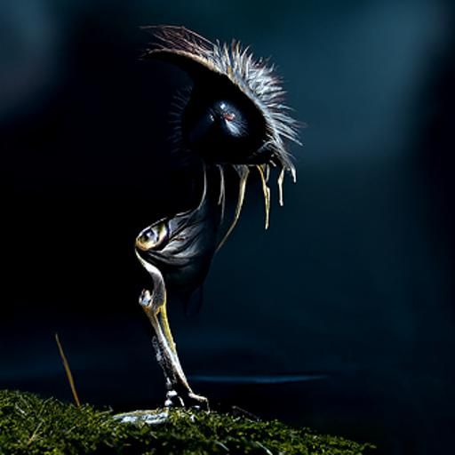 Hyperrealistic Creatures Lurking in Shadows