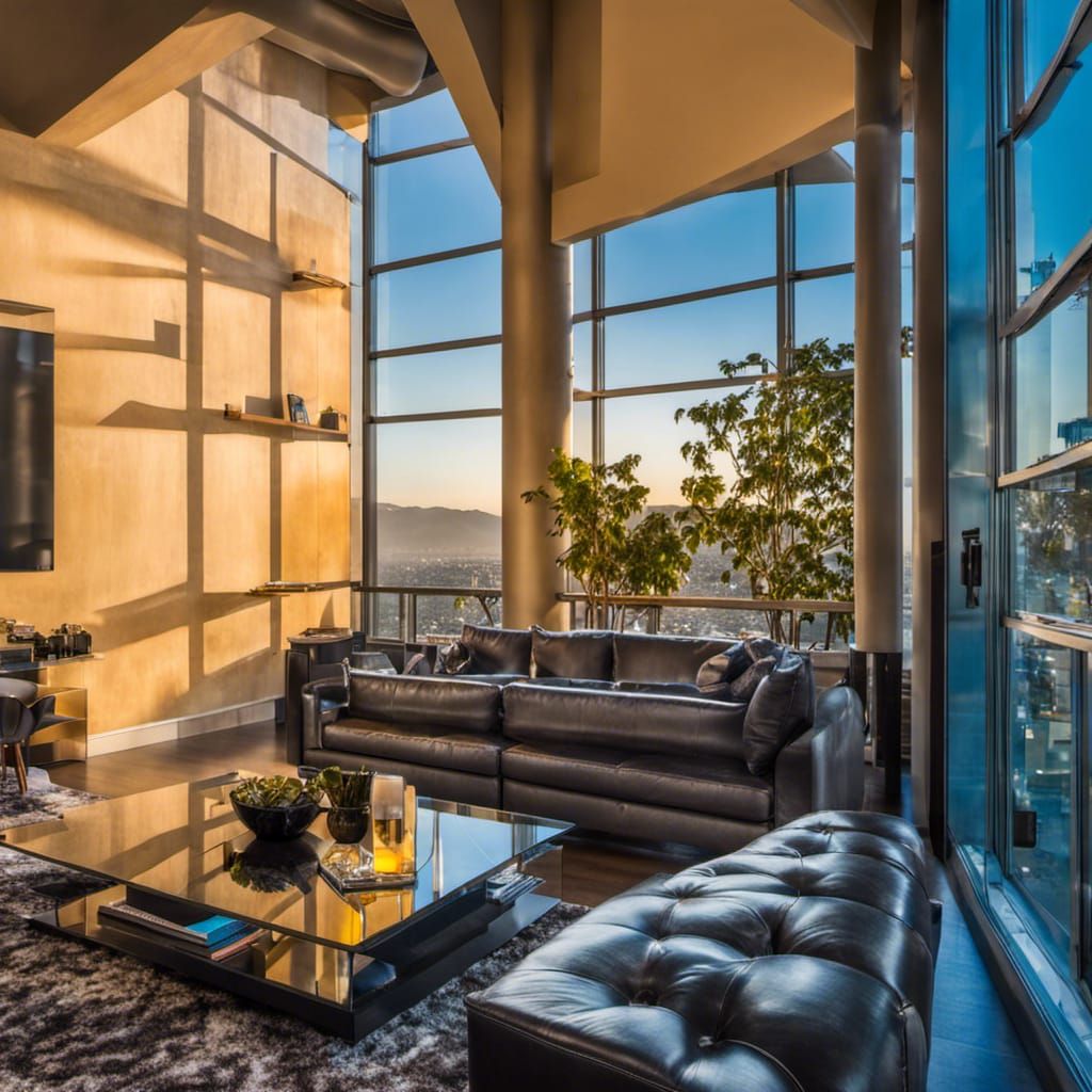 Neo Post-Modern Penthouse Suite in Hollywood