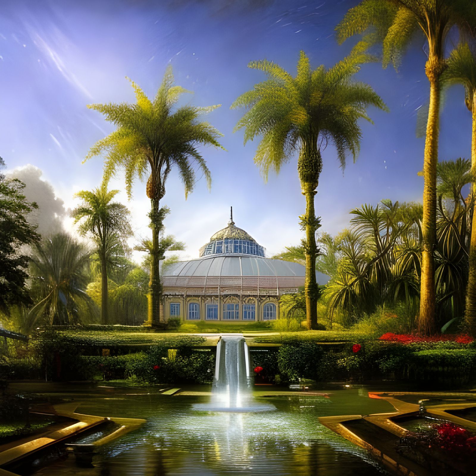 Kew Gardens Palm House: A Hyperdetailed Interior Portrait