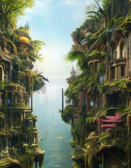 Post-Apocalyptic Stargazing Platform in a Mycelium Network