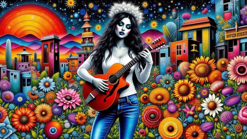 Mexican Songstress Performs in Vibrant Underworld