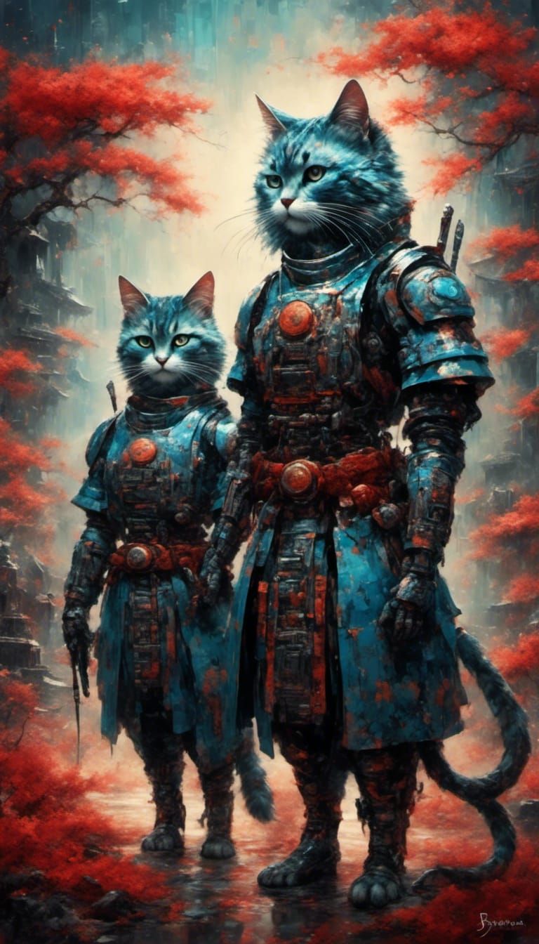 Samurai Cats