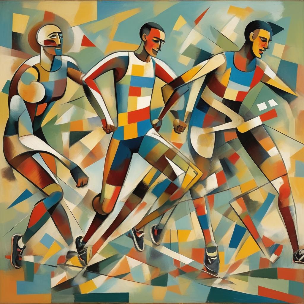 Disabled Athletes Triumph: Cubist Art in Klee and Larionov S...