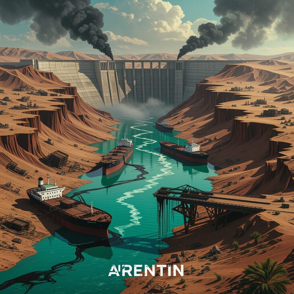 Apocalyptic Earth: Polluted Waters After Humanity