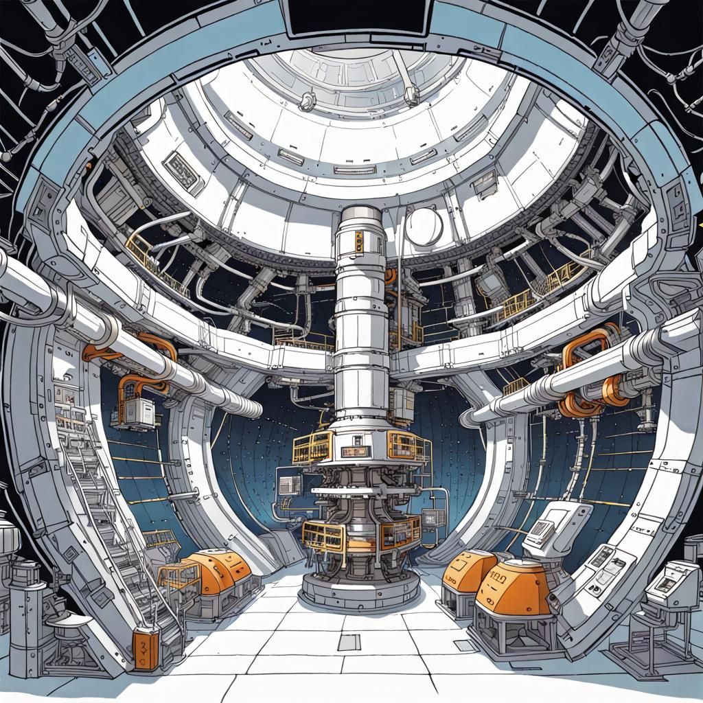 Space Station - Primary Fusion Core