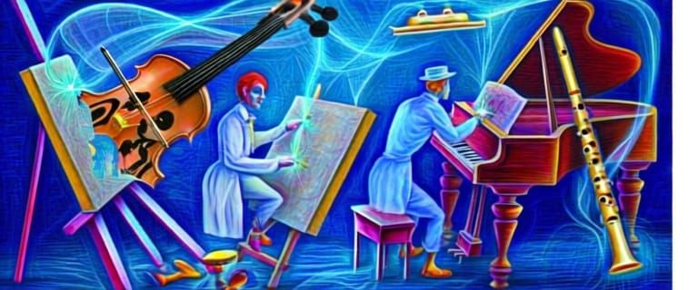 Surrealist Artists Conjure Magical Music and Light