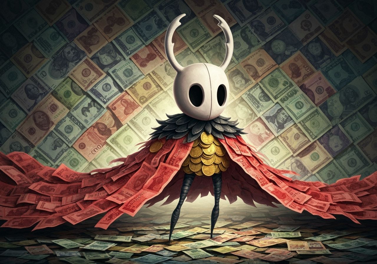 Hollow Knight Silksong Made of Currency