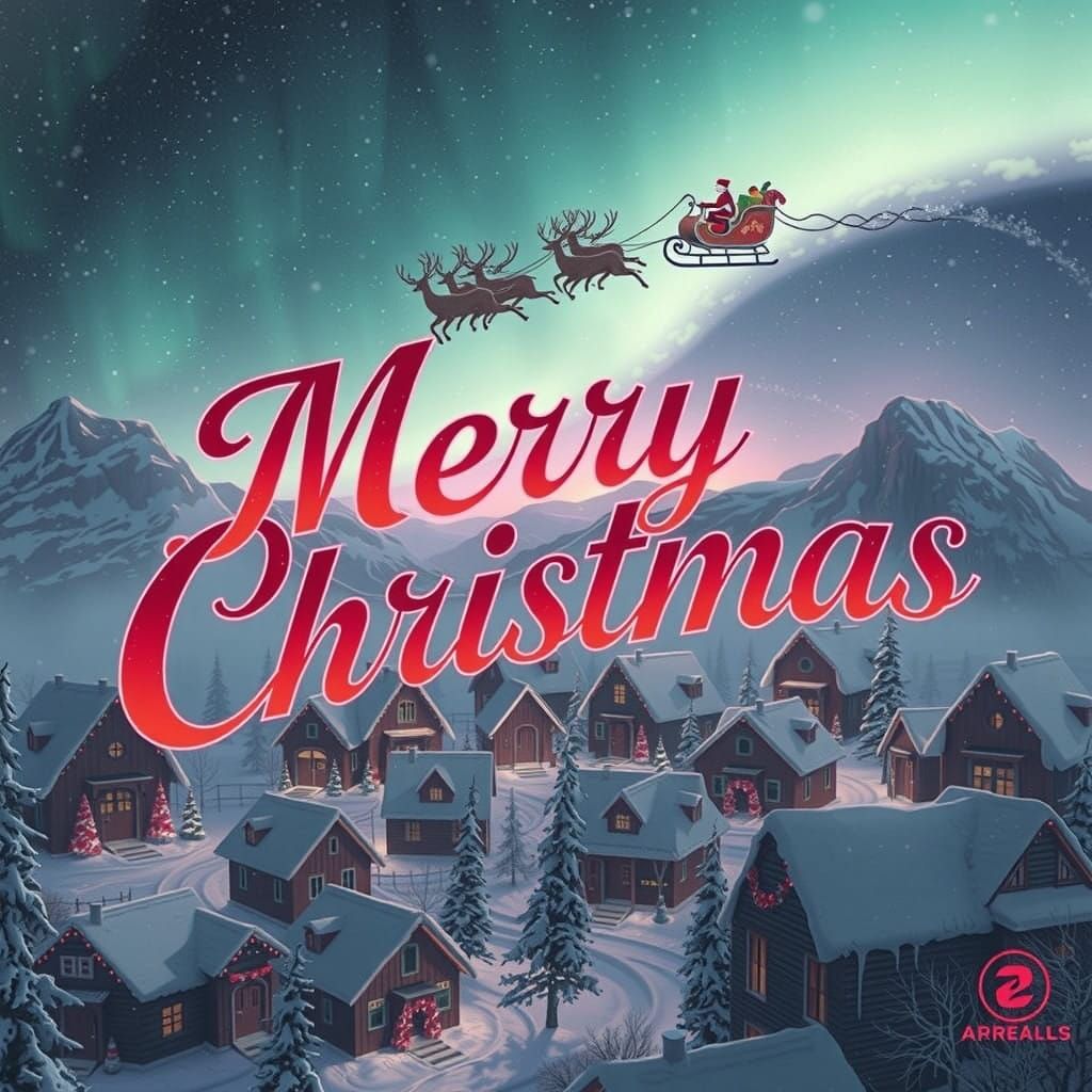 Christmas Magic Unfolds in Arctic Wonderland