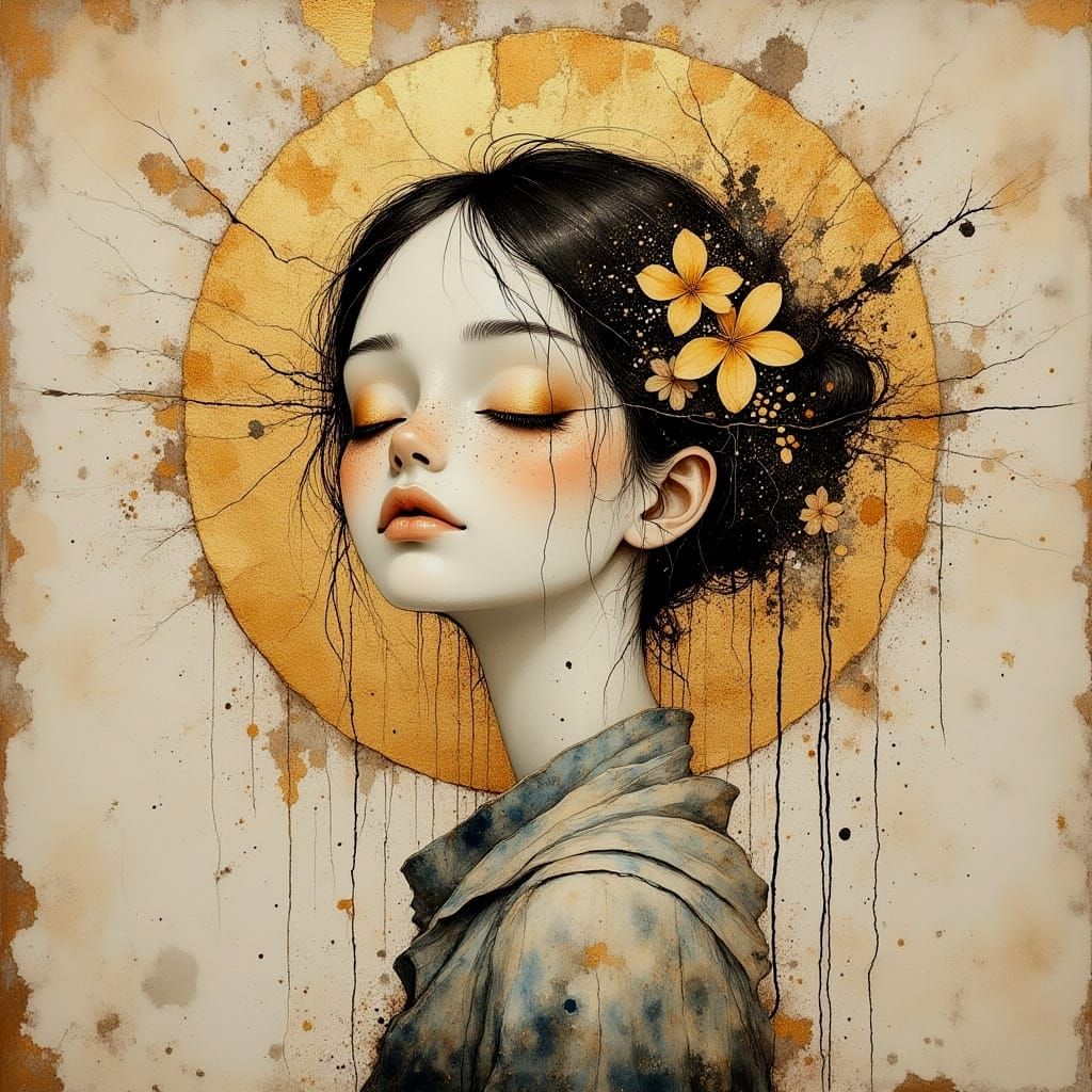 Star Goddess in Ornate Attire