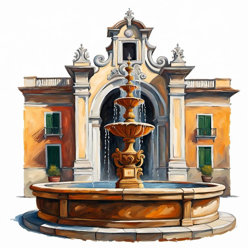 Barroco fountain