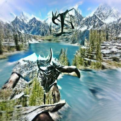 Skyrim-Inspired Landscape