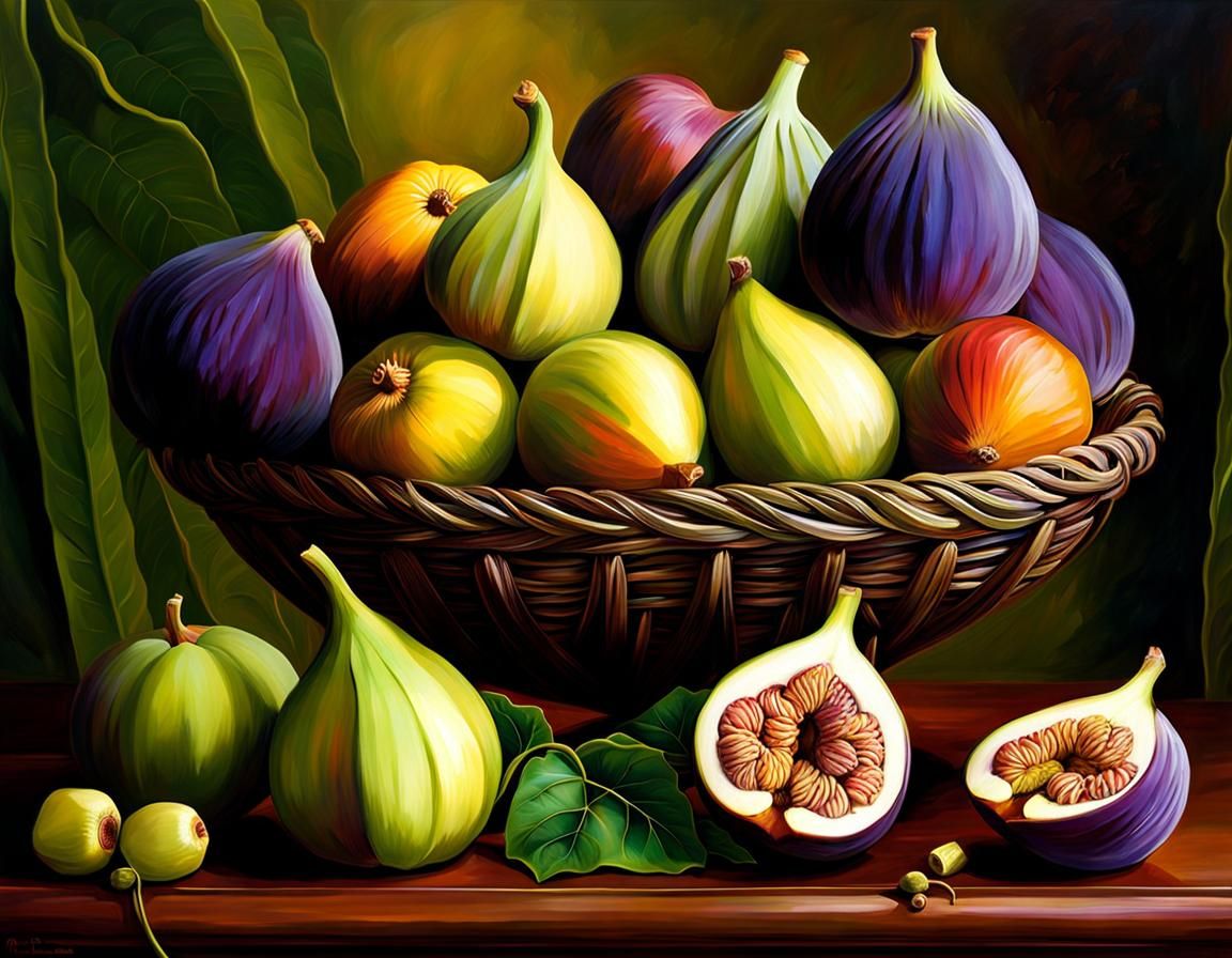 Bountiful Fresh Fruits in a Peaceful Garden