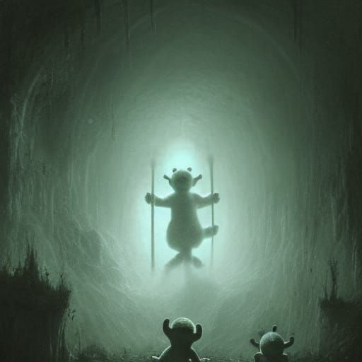Teletubbies Nightmare: A Gustave Doré Horror
