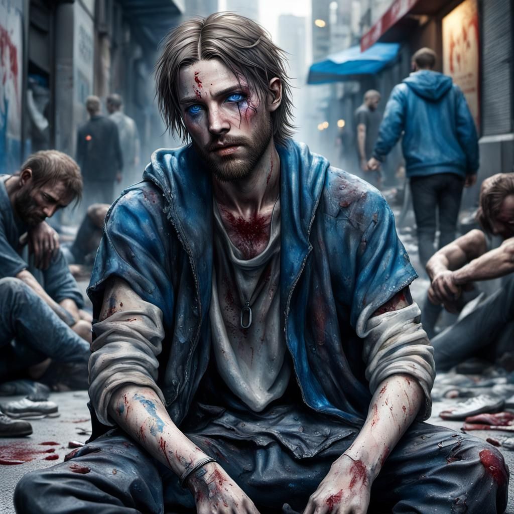 Cyberpunk Jesus: Compassion in a Glimmering Shop Window