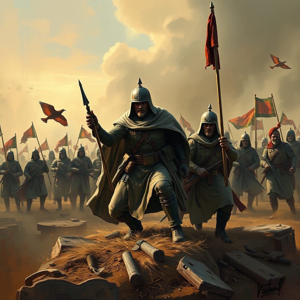 AI Interpretation of the Word War