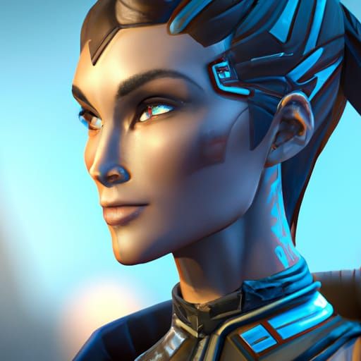 Hyperdetailed Portrait with Dynamic Lighting