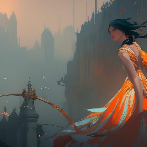 Detailed View in Art Nouveau Style, 8K Resolution