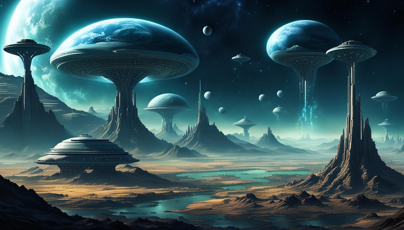 Friendly Aliens Inhabit Fantasy Sci-Fi World