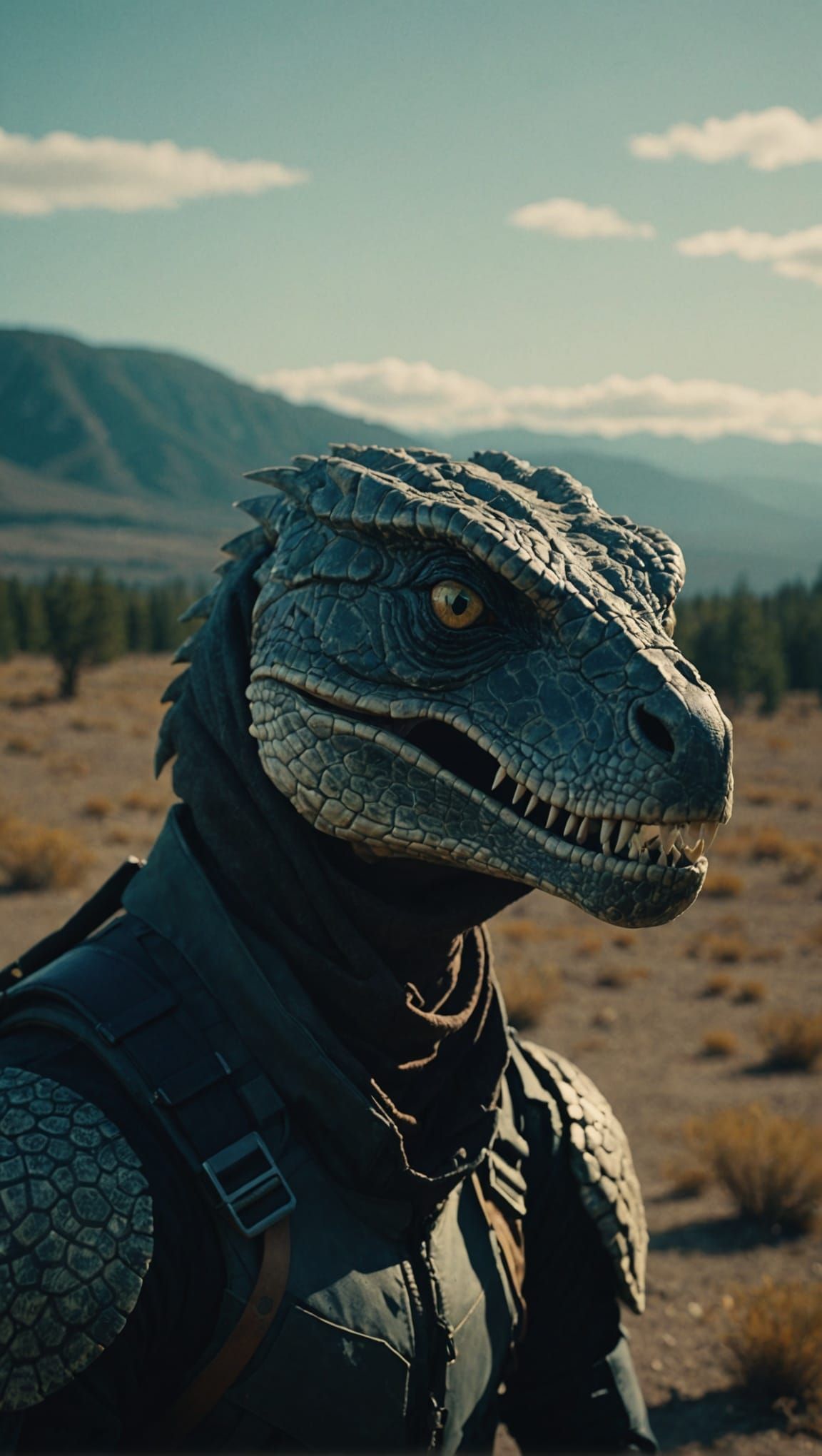 Cinematic Hypnotic Cat Film Still