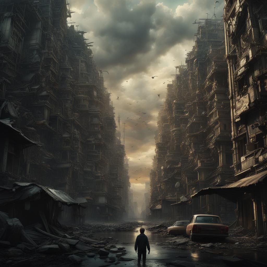 Parasitic Betrayal: A Dramatic Digital Painting