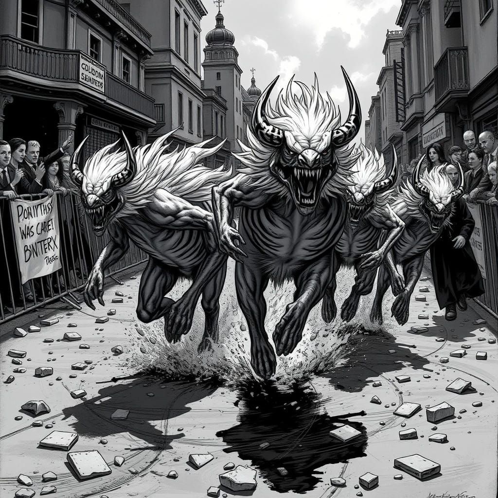 Satan's Agility Champions Charge Through Hell's Barricades