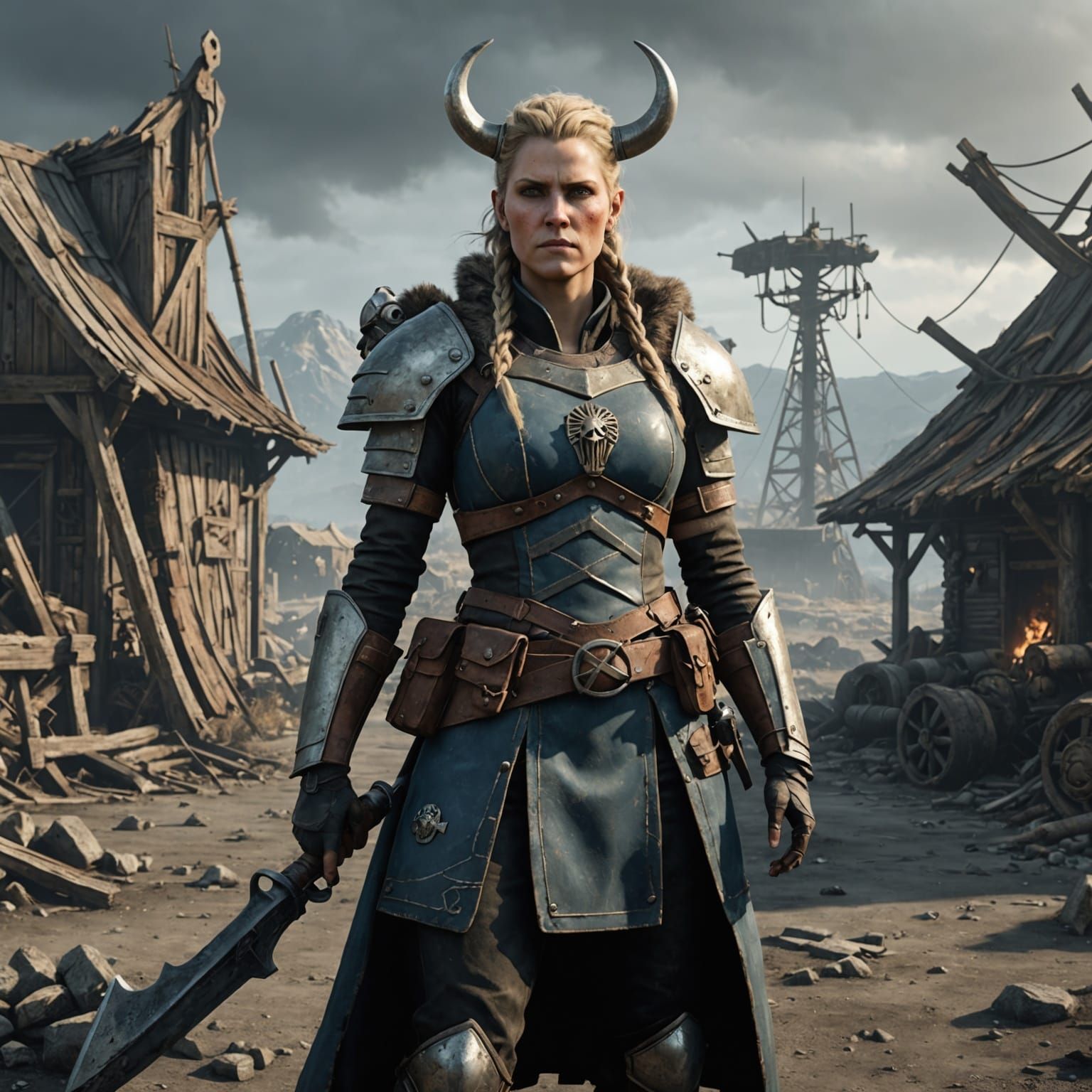 Fallout Viking Hel - Post-Apocalyptic Norse Fusion