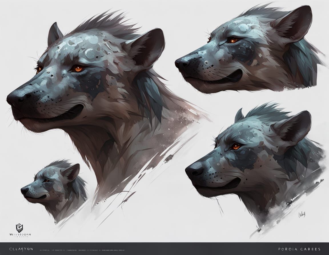 Mystical Portal of Rococo Stone Faces