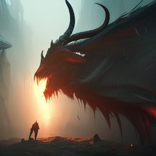 Dark Fantasy Scapegoat in Hyperdetailed Concept Art