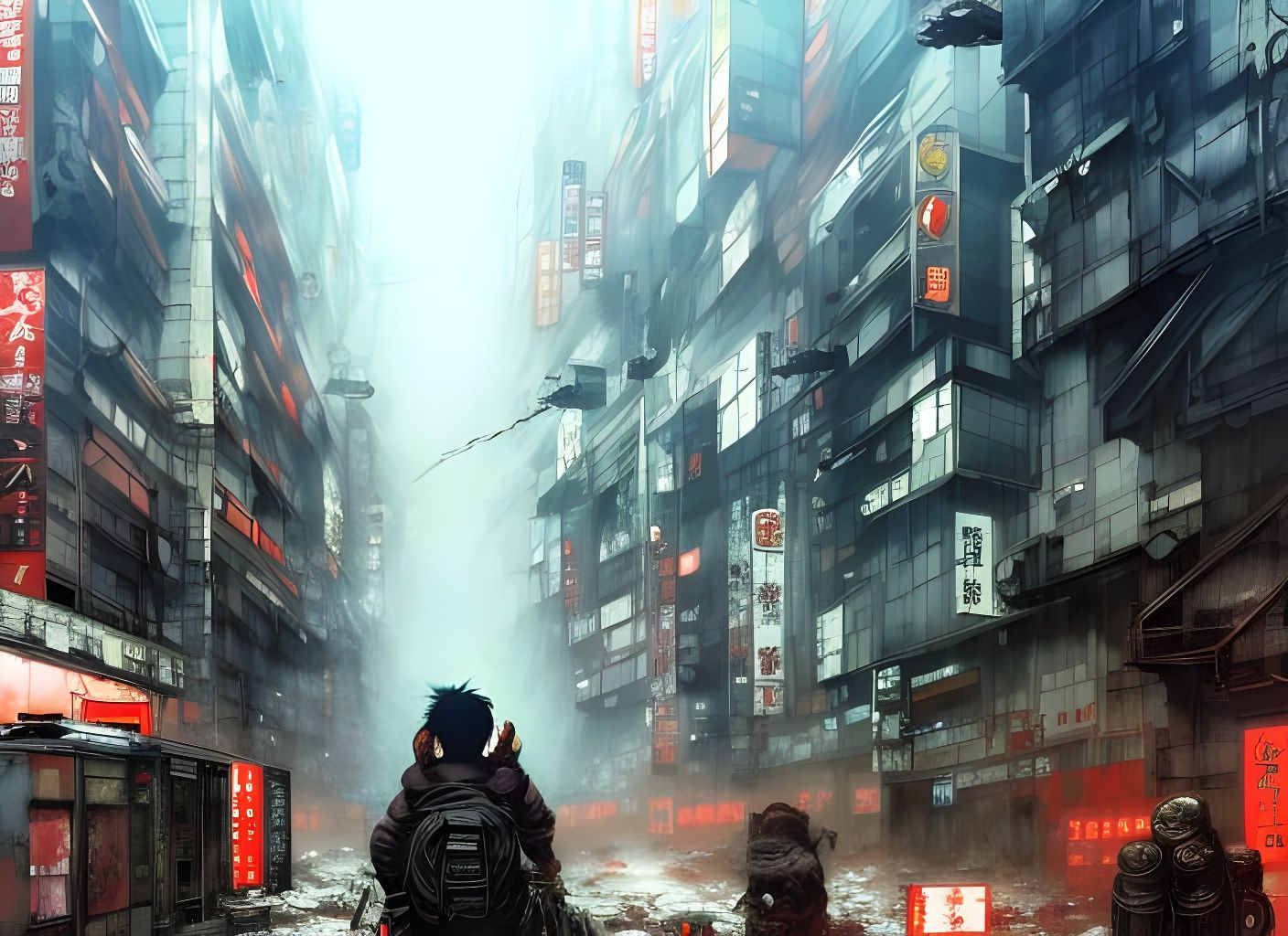Comic Art (Manga) 48 : Post-Apocalyptic Tokyo