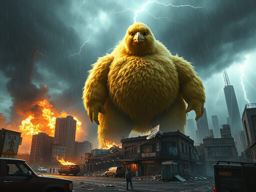 Chickzilla!