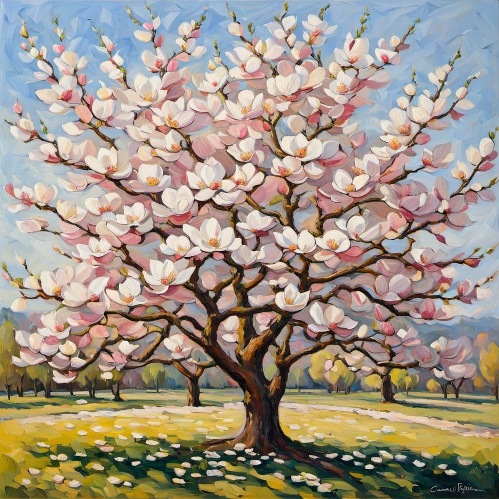 Magnolia tree