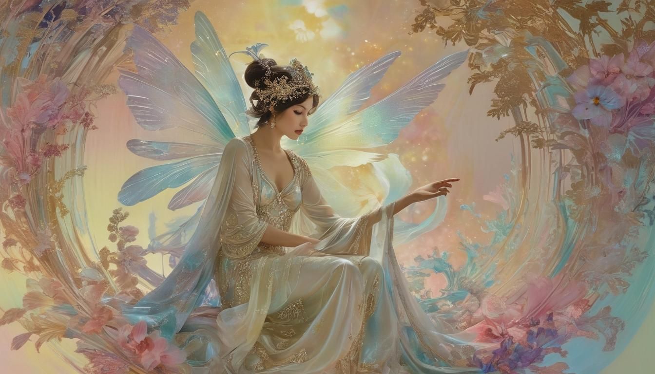 Opalescent Fairy in Imperial Palace: Psychedelic Spectrolite...