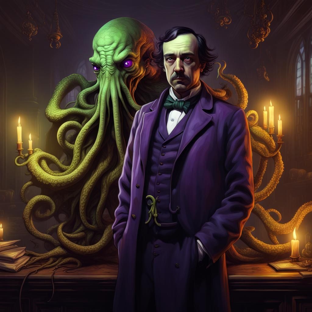 Dark Fantasy: Poe, Lovecraft, and Cthulhu in 8K