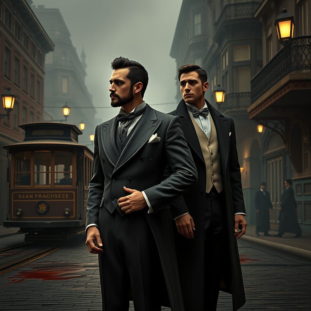 Dashing Gentlemen in Edwardian San Francisco