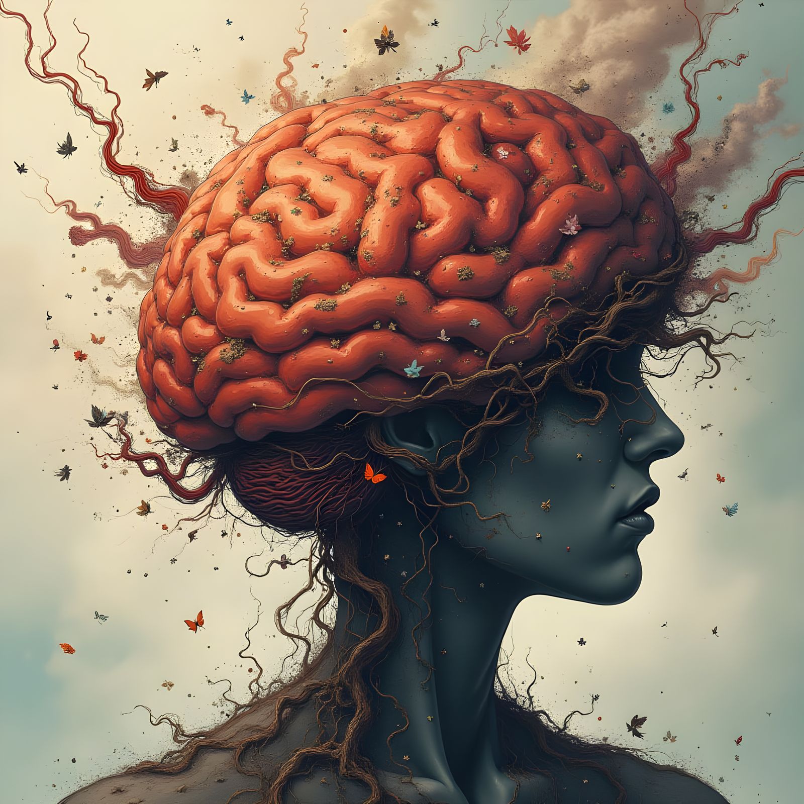 Surrealism in a Turbulent Mind