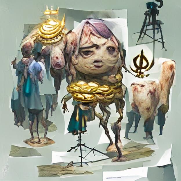 The Living Idol of the Peasantry Concept Art