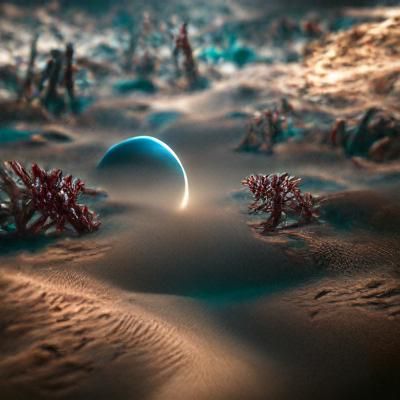 Lost in Space on an Alien Planet in 8k