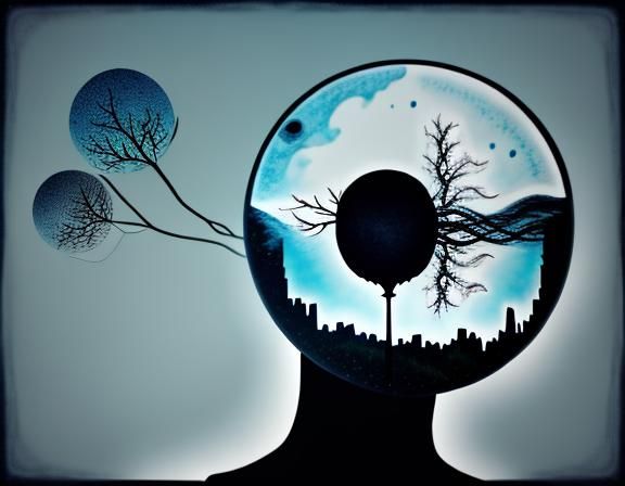 Abstract Pareidolia: A Surreal AI Creation